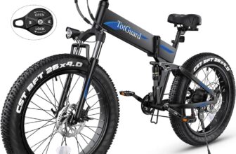 Wooken Electric Bike, 26'' Fat Tire Bike 500W 21.6MPH