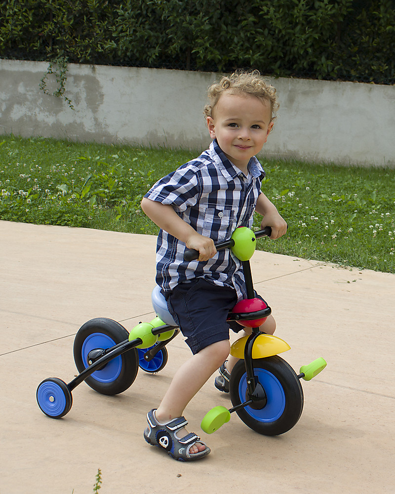 Italtrike ABC Mini Bike, Balance Bike con Rotelle - Per Imparare l