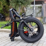 Fat Bike Elettrica Pieghevole